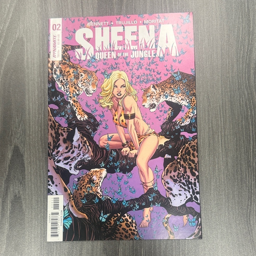 Sheena Queen of the Jungle Comic Book 2017  - Dynamite 02